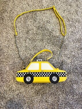 Yellow Taxi Crossbody Bag Car Purse new